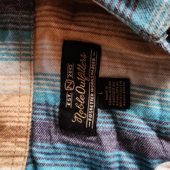 Two button up flannels - Picture 2 of 3